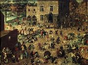 Pieter Bruegel barnlekar Spain oil painting artist